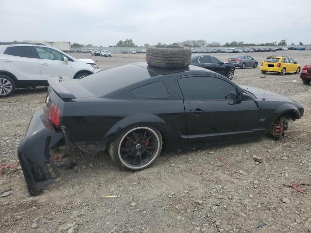 1ZVHT82H855236513 - 2005 FORD MUSTANG GT BLACK photo 3