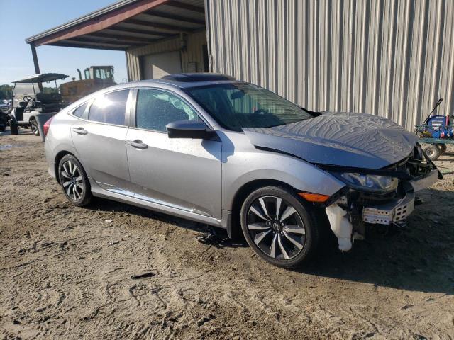 19XFC2F74HE220987 - 2017 HONDA CIVIC EX SILVER photo 4