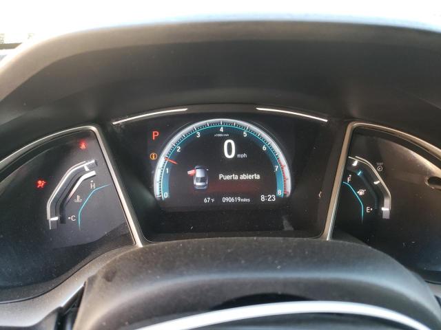 19XFC2F74HE220987 - 2017 HONDA CIVIC EX SILVER photo 9