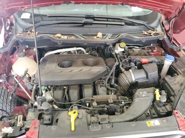 MAJ6P1UL9JC214457 - 2018 FORD ECOSPORT SE Бордовый фото 12