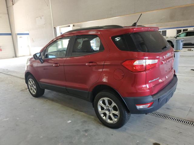 MAJ6P1UL9JC214457 - 2018 FORD ECOSPORT SE Бордовый фото 2