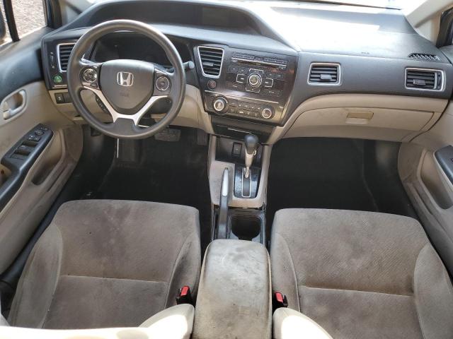 19XFB2F58DE072662 - 2013 HONDA CIVIC LX BLUE photo 8