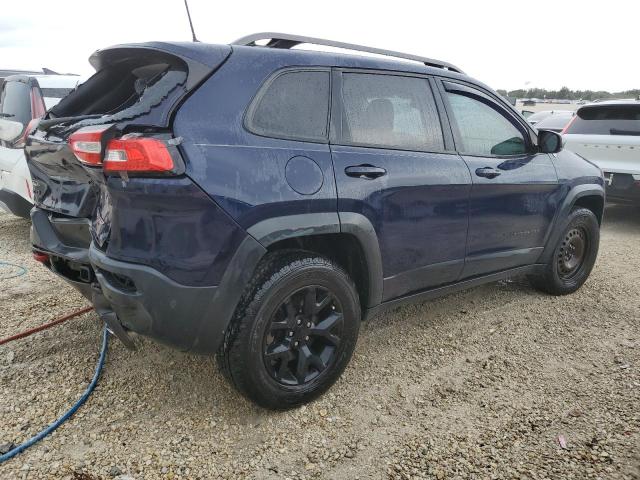 1C4PJMBS2GW104322 - 2016 JEEP CHEROKEE TRAILHAWK BLUE photo 3