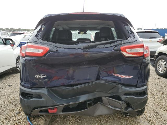 1C4PJMBS2GW104322 - 2016 JEEP CHEROKEE TRAILHAWK BLUE photo 6