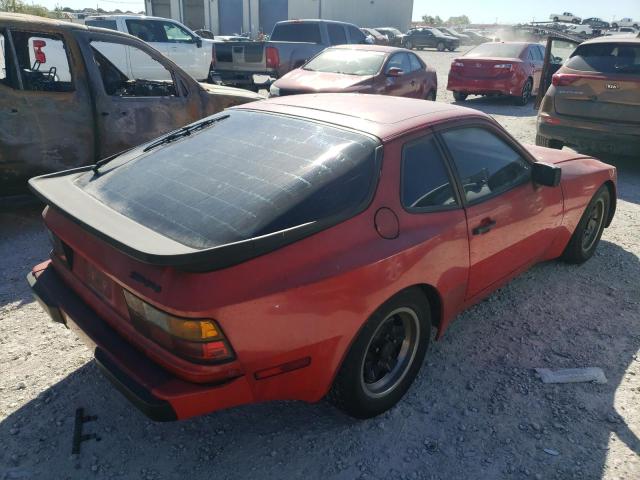 WP0AA094XFN471088 - 1985 PORSCHE 944 RED photo 3