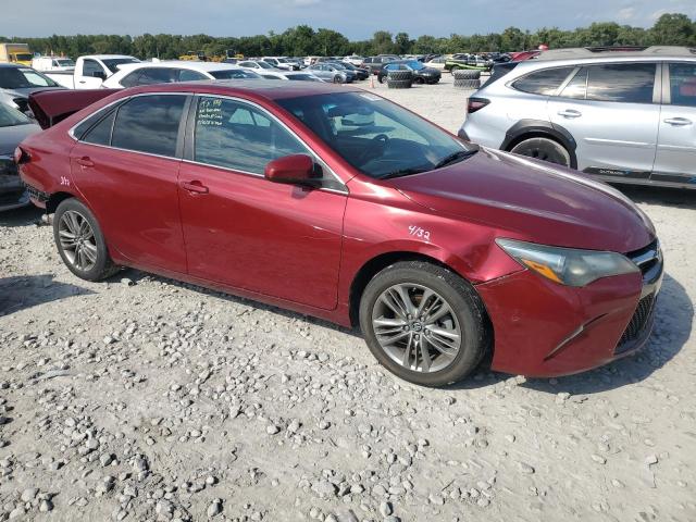 4T1BF1FK1HU679315 - 2017 TOYOTA CAMRY LE RED photo 4