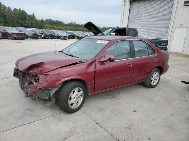 1N4AB41D9WC720675 - 1998 NISSAN SENTRA E BURGUNDY photo 1