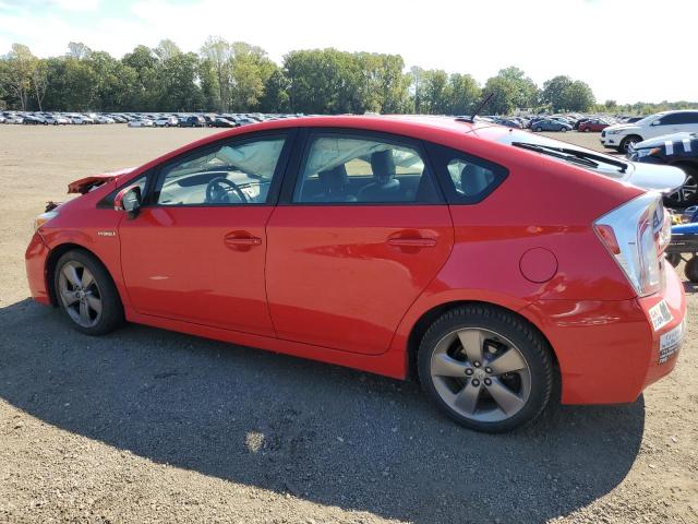 JTDKN3DU9F0405999 - 2015 TOYOTA PRIUS RED photo 2