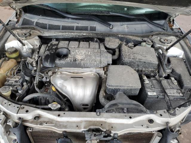4T4BF3EK2AR028980 - 2010 TOYOTA CAMRY BASE SILVER photo 11