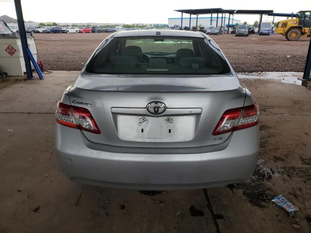 4T4BF3EK2AR028980 - 2010 TOYOTA CAMRY BASE SILVER photo 6