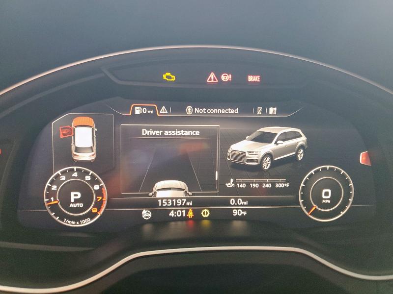 WA1LAAF72HD033374 - 2017 AUDI Q7 PREMIUM PLUS WHITE photo 9