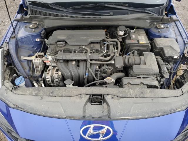 KMHLM4AG0MU132321 - 2021 HYUNDAI ELANTRA SEL BLUE photo 11