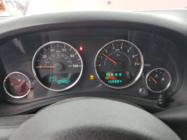 1C4BJWEG2DL551095 - 2013 JEEP WRANGLER UNLIMITED SAHARA MAROON photo 9