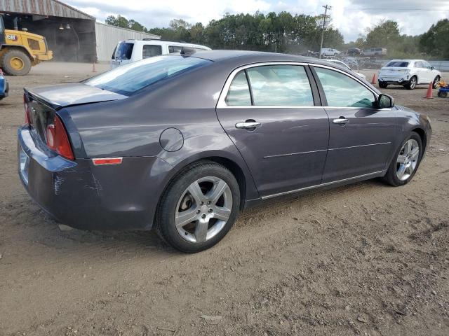1G1ZF5E70CF250308 - 2012 CHEVROLET MALIBU 3LT ნაცრისფერი ფოტო 3