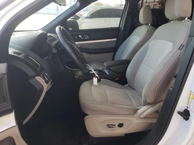 1FM5K7BH9JGA69186 - 2018 FORD EXPLORER WHITE photo 7