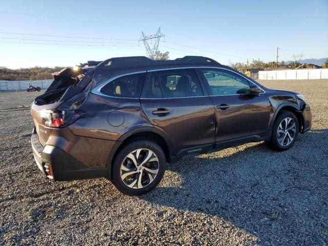 4S4BTAMC4N3110030 - 2022 SUBARU OUTBACK LI BROWN photo 3