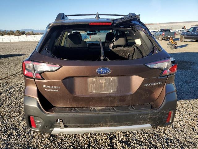 4S4BTAMC4N3110030 - 2022 SUBARU OUTBACK LI BROWN photo 6