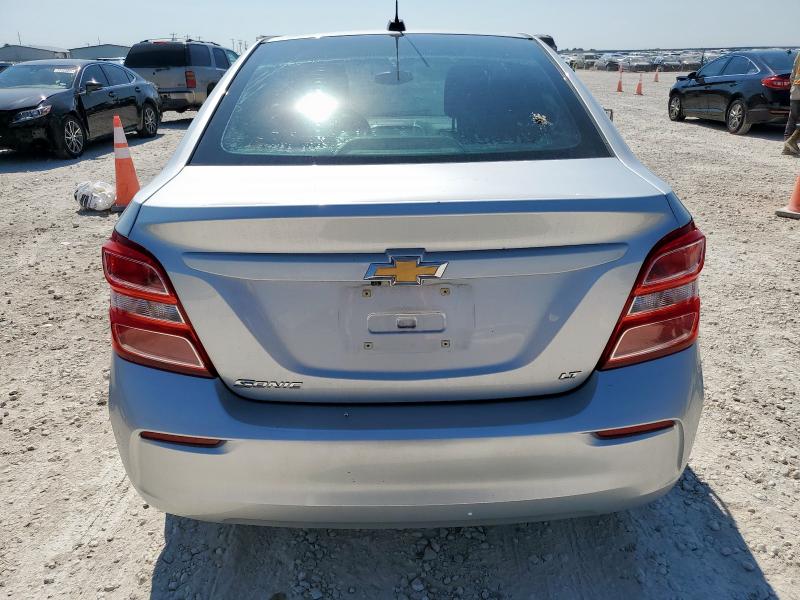 1G1JD5SH7J4140784 - 2018 CHEVROLET SONIC LT فضي صورة 6