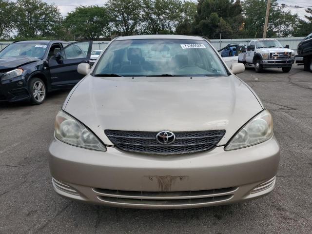 4T1BE32K14U338060 - 2004 TOYOTA CAMRY LE 金色 照片 5