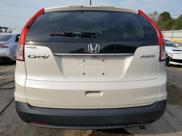 5J6RM4H56EL068841 - 2014 HONDA CR-V EX WHITE photo 6