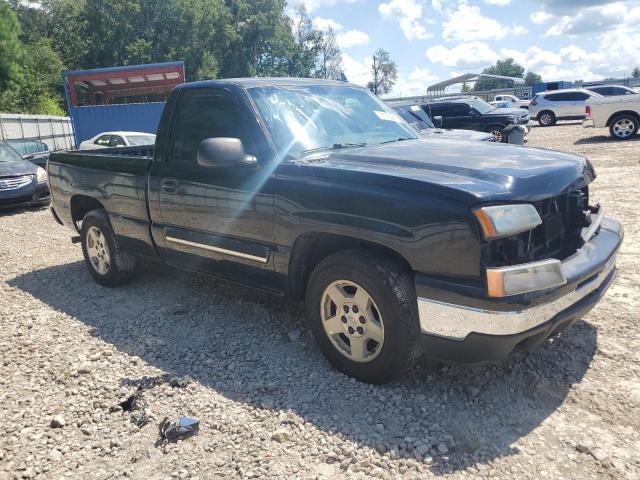 1GCEC14Z37Z202932 - 2007 CHEVROLET SILVERADO C1500 CLASSIC BLACK photo 4