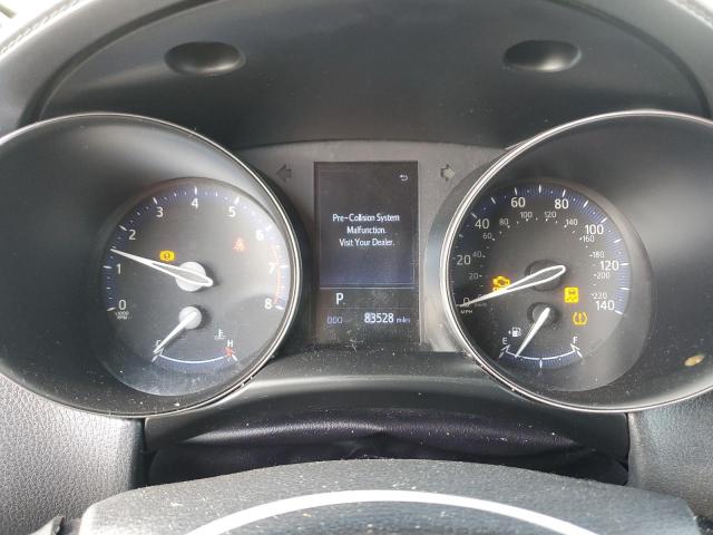 NMTKHMBX5KR074290 - 2019 TOYOTA C-HR XLE Plata foto 9