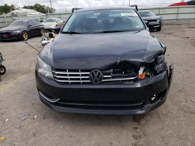 1VWBV7A39FC012793 - 2015 VOLKSWAGEN PASSAT SE BLACK photo 5