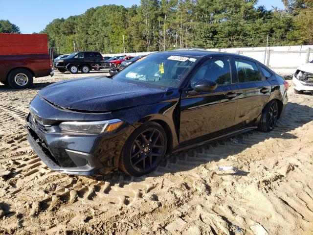 2HGFE2F54NH573546 - 2022 HONDA CIVIC SPORT BLACK photo 1