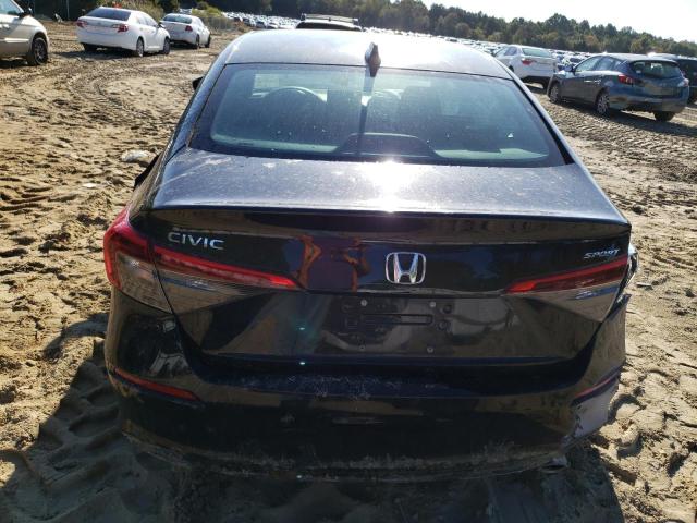 2HGFE2F54NH573546 - 2022 HONDA CIVIC SPORT BLACK photo 6