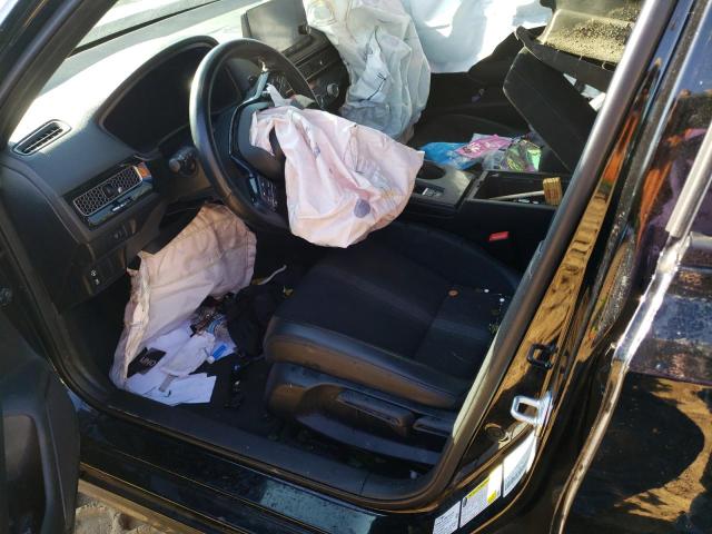 2HGFE2F54NH573546 - 2022 HONDA CIVIC SPORT BLACK photo 7