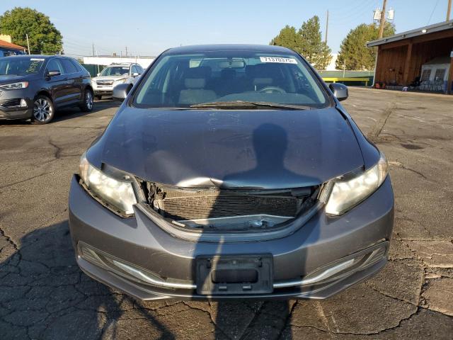 2HGFB2F59DH573596 - 2013 HONDA CIVIC LX GRAY photo 5