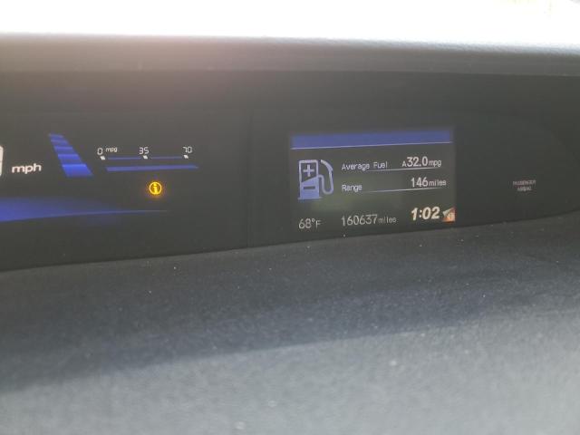 2HGFB2F59DH573596 - 2013 HONDA CIVIC LX GRAY photo 9