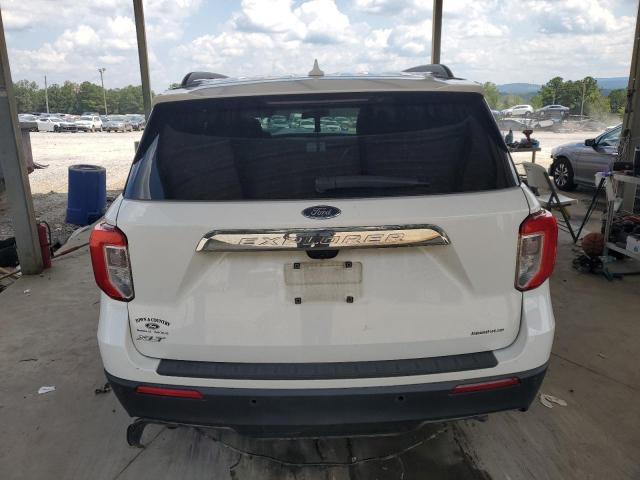 1FMSK7DH1NGA64117 - 2022 FORD EXPLORER XLT WHITE photo 6