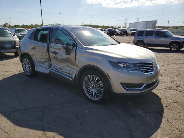 2LMPJ6LP8HBL28686 - 2017 LINCOLN MKX RESERVE Ոսկեգույն լուսանկար 4