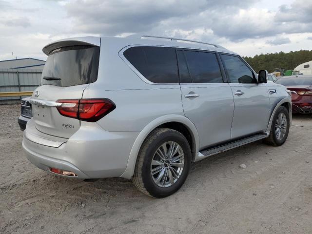 JN8AZ2NF7J9661884 - 2018 INFINITI QX80 BASE SILVER photo 3