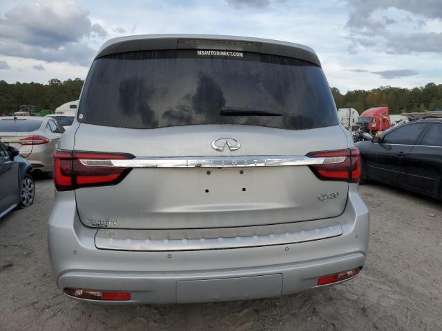 JN8AZ2NF7J9661884 - 2018 INFINITI QX80 BASE SILVER photo 6