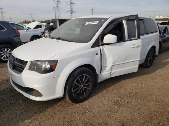 2C4RDGBG0ER331415 - 2014 DODGE GRAND CARA SE WHITE photo 1