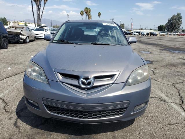 JM1BK343481878464 - 2008 MAZDA 3 HATCHBACK GRAY photo 5