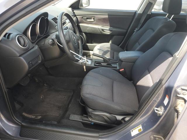 JM1BK343481878464 - 2008 MAZDA 3 HATCHBACK GRAY photo 7