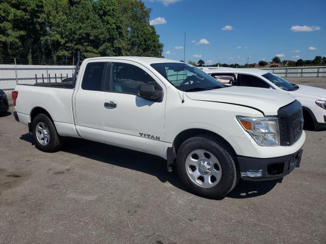 1N6AA1CK6KN508321 - 2019 NISSAN TITAN S Blanc photo 4
