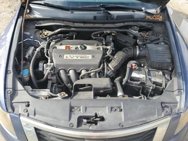 1HGCP26838A120626 - 2008 HONDA ACCORD EXL BLUE photo 11