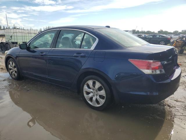 1HGCP26838A120626 - 2008 HONDA ACCORD EXL BLUE photo 2