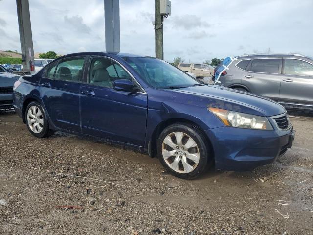 1HGCP26838A120626 - 2008 HONDA ACCORD EXL BLUE photo 4