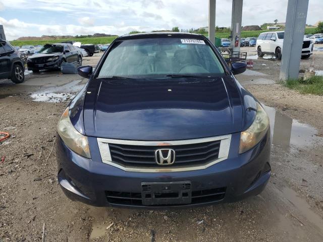 1HGCP26838A120626 - 2008 HONDA ACCORD EXL BLUE photo 5