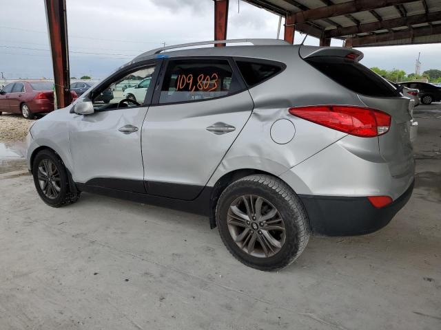 KM8JU3AG7FU994424 - 2015 HYUNDAI TUCSON LIMITED SILVER photo 2