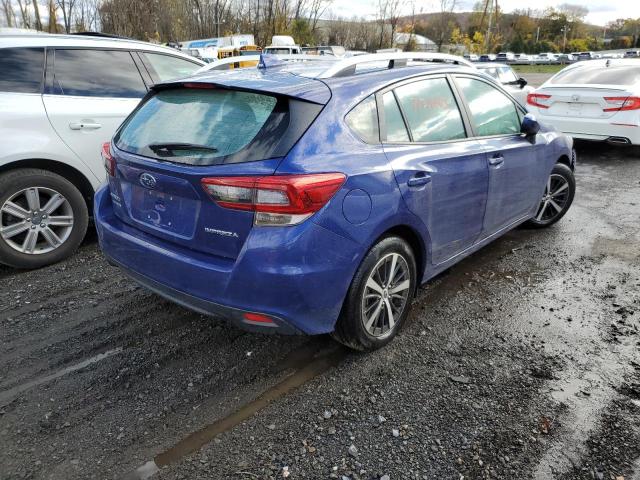 4S3GTAV63N3711027 - 2022 SUBARU IMPREZA PREMIUM BLUE photo 3