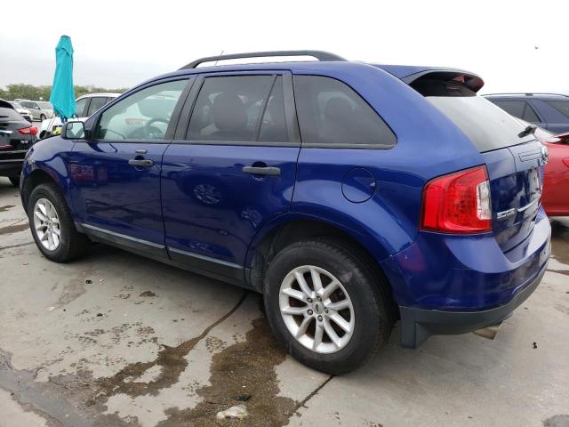 2FMDK3GC2DBA90104 - 2013 FORD EDGE SE BLUE photo 2