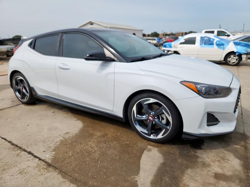KMHTH6AB9KU004399 - 2019 HYUNDAI VELOSTER TURBO 白色 照片 4