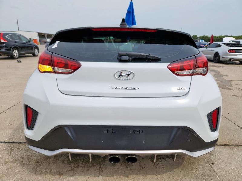 KMHTH6AB9KU004399 - 2019 HYUNDAI VELOSTER TURBO 白色 照片 6