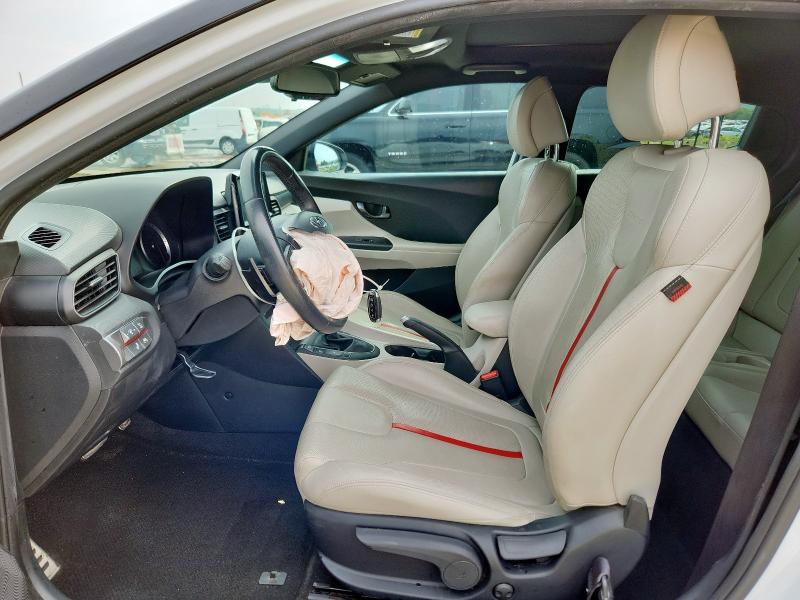 KMHTH6AB9KU004399 - 2019 HYUNDAI VELOSTER TURBO 白色 照片 7